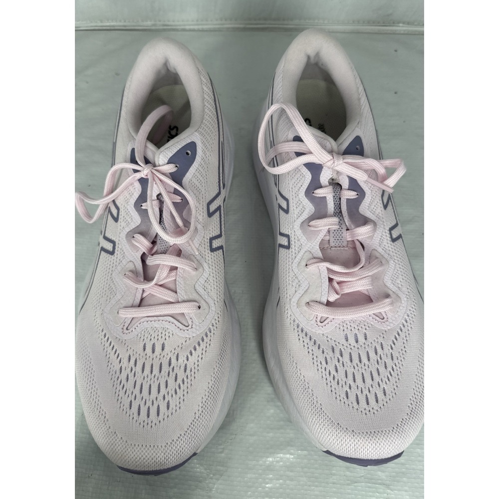 Asics Ortholite AmpliFoam Sneaker Shoes Women's 12 White Pink Active‎ Running - Picture 3 of 7